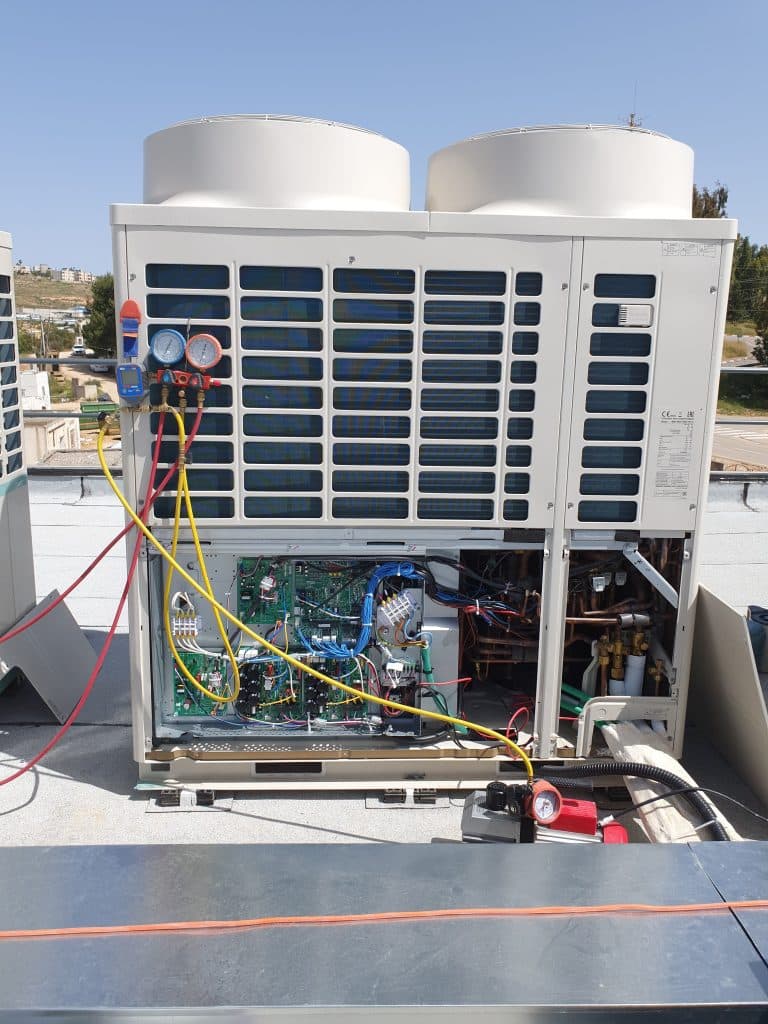 התקנת מזגן VRF