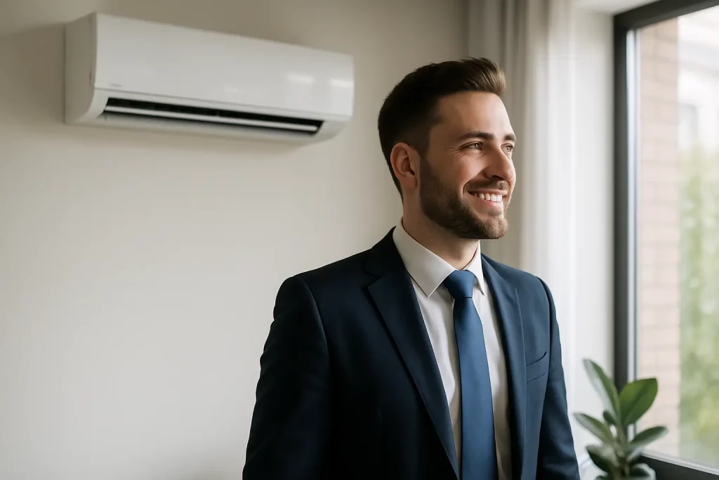 מערכת מיזוג אוויר צח בחלל סגור המספקת אוויר נקי, נוחות נשימה ואקלים בריא